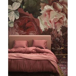 ESSENZA Minte Dekbedovertrek Dusty rose - Lits-Jumeaux XL – 260x200/220 cm
