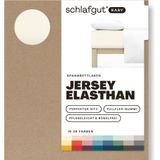 schlafgut Easy Jersey Elasthan Hoeslaken XL - 180x200 - 200x220 132 Yellow Light