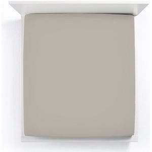 Bella Donna Jersey La Piccola Duo 2 Splittopperhoeslaken 160x190-200 cm platina-0125