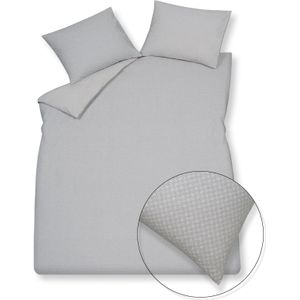 Vandyck Flanel Aberdeen dekbedovertrek 260x220/240 Anthracite