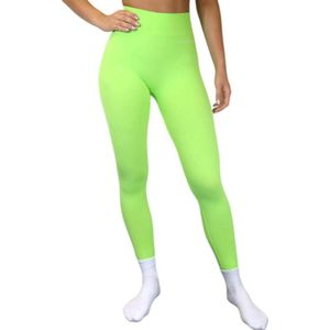 Fittastic Sportswear Legging - Lime  - L - Groen