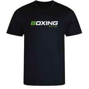 Stiel Sportshirt - Quick Dry - Boxing - Zwart - XS