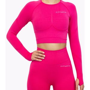 Fittastic Sportswear Longsleeve  - L - Roze