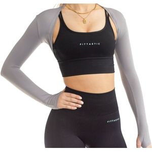 Fittasstic Sportswear Bolero Top  - M - Grijs