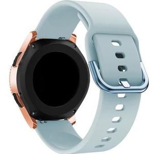 Universele Smartwatch Siliconen Band - 20mm - Baby blauw