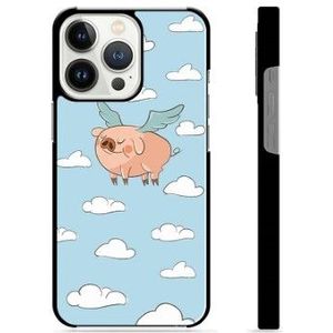 Beschermhoes voor iPhone 13 Pro - Vliegend varken