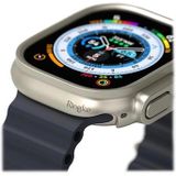 Ringke Slim Apple Watch Ultra/Ultra 2 Cover - 49mm - 2 St. - Doorzichtig & Titanium Grijs