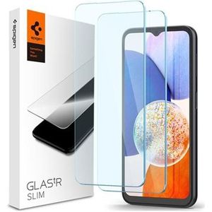 Spigen Glas.tR Slim Samsung Galaxy A14 Glazen Screenprotector