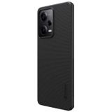 Xiaomi Redmi Note 12 Pro Nillkin Super Frosted Shield Hoesje - Zwart