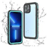 Redpepper Dot+ iPhone 13 Pro Max Waterdicht Hoesje - IP68 - Blauw / Zwart