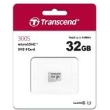 Transcend 300S MicroSDHC-geheugenkaart TS32GUSD300S - 32GB