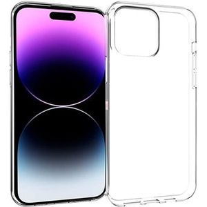 iPhone 15 Pro Max Anti-Slip TPU Hoesje - Doorzichtig