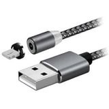 LED Magnetische Lightning-oplaadkabel - iPhone, iPad, iPod - Zwart