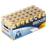 Maxell R6/AA Batterijen - 32 St. (8x4)