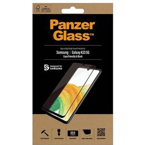 Samsung Galaxy A33 5G PanzerGlass Case Friendly Screenprotector - Zwarte Rand