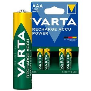 Varta Ready2Use oplaadbare AAA-batterijen - 1000mAh