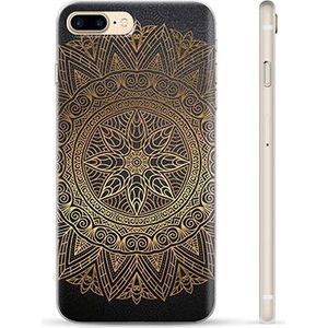 iPhone 7 Plus / iPhone 8 Plus TPU-hoesje - Mandala