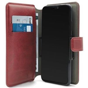 Puro 360 Rotary Universele Smartphone Wallet Case - XXL - Rood