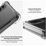 Samsung Galaxy S24 Ultra Imak Drop-Proof TPU Case - Doorzichtig Zwart