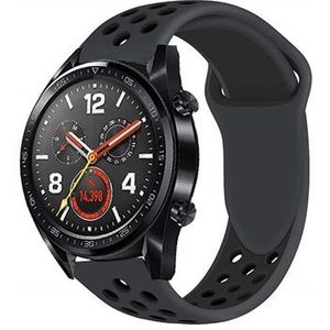 Huawei Watch GT siliconen sportband - zwart