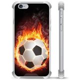 iPhone 6/6S Hybrid Hoesje - Football Flame