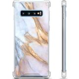 Samsung Galaxy S10 Hybrid Hoesje - Elegant Marmer