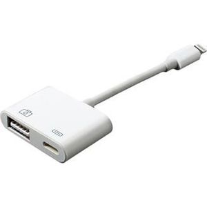 Compatibele Lightning-naar-USB 3.0-camera-adapter - wit
