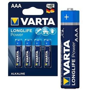 Varta Longlife Power AAA Batterij 4903110414 - 1.5V - 1x4