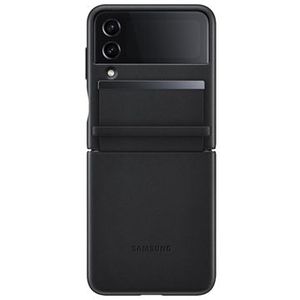 Samsung Galaxy Z Flip4 Flap Leren Cover EF-VF721LBEGWW - Zwart