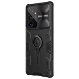 Nillkin CamShield Armor Samsung Galaxy S21 Ultra 5G Hybrid Case - Zwart