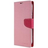 Mercury Goospery Fancy Diary iPhone 14 Pro Max Portemonnee Hoesje - Roze