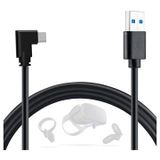 High Speed USB Type-C PC VR Link Kabel - Oculus Quest, Quest 2, Quest 3 - 5m