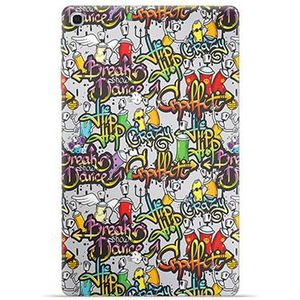 Samsung Galaxy Tab A 10.1 (2019) TPU-hoesje - Graffiti