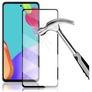 Samsung Galaxy A52 5G/A52S 5G/A53 5G Mocolo Full Size Screenprotector - 9H - Zwarte Rand