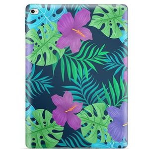 iPad 10.2 2019/2020/2021 TPU-hoesje - tropische bloem