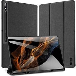 Dux Ducis Domo Samsung Galaxy Tab S8 Ultra Tri-Fold Folio Case - Zwart