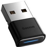 Baseus BA04 Mini Bluetooth 5.0 Receiver USB-A Adapter Zwart