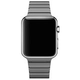 Apple Watch Series 9/8/SE (2022)/7/SE/6/5/4/3/2/1 roestvrijstalen band - 41mm/40mm/38mm - zwart