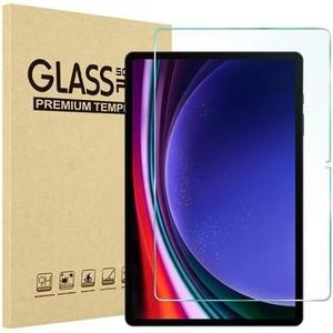 Samsung Galaxy Tab S9 FE+ Screenprotector van gehard glas - 9H - Case Friendly - Doorzichtig