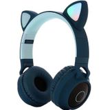 Opvouwbare Bluetooth Cat Ear-hoofdtelefoon voor kinderen - Groen