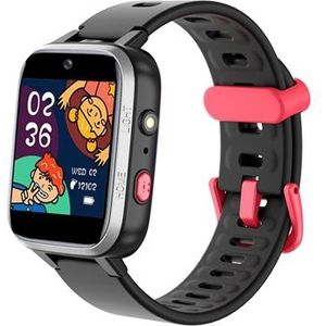 Waterbestendige Smartwatch Y90 Pro met Dubbele Camera voor Kinderen - Zwart