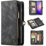 CaseMe 2-in-1 Multifunctioneel Samsung Galaxy S10+ Portemonnee Hoesje - Grijs