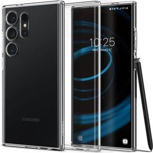 Samsung Galaxy S24 Ultra Spigen Liquid Crystal TPU Hoesje - Doorzichtig