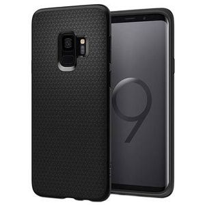 Samsung Galaxy S9 Spigen Liquid Air TPU Case - Zwart