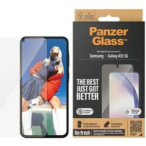 Samsung Galaxy A55 PanzerGlass Ultra-Wide Fit Screenprotector - 9H