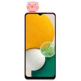 Samsung Galaxy A04s/A13 5G 3D Cartoon TPU Hoesje - Varken