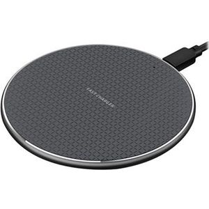 Universele Fast Qi Wireless Charging Pad Q25 - 10W - Zwart