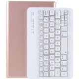 Samsung Galaxy Tab A7 Lite Bluetooth Toetsenbord Hoes - Rose Goud