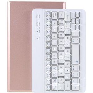 Samsung Galaxy Tab A7 Lite Bluetooth Toetsenbord Hoes - Rose Goud