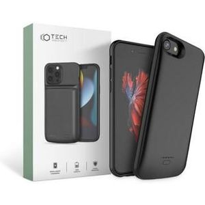 iPhone 6/6S/7/8/SE (2020)/SE (2022) Tech-Protect Powercase Batterij Case - Zwart